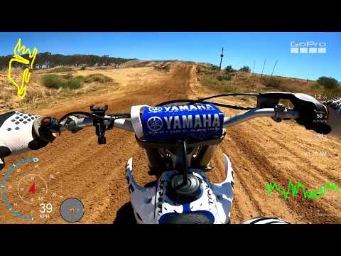 Fooling around with Telemetry Data at Zone7 #YZ250