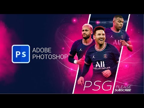 HOW TO DESIGN A SPORT POSTER | Adobe Photoshop