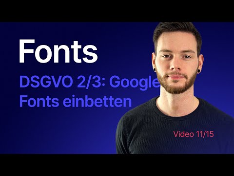 GOOGLE FONTS bei WORDPRESS in ELEMENTOR RECHTSSICHER lokal einbetten | 11 DSGVO 2/3: Google Fonts