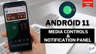 ANDROID 11 MEDIA CONTROLS & NOTIFICATION PANEL ON ANY ANDROID PHONE 🔥🔥 | THE ANDROID RUSH
