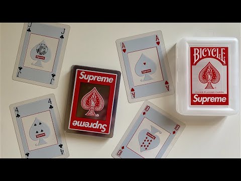 Supreme Bicycle Playing Cards