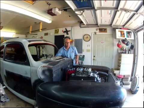 Hot Rod Power Tour - Rat Rod Engine Start