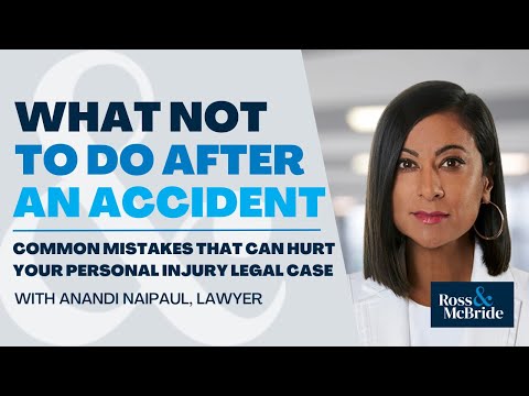 What Not to Do After an Accident | Common Mistakes That Can Hurt Your Personal Injury Legal Case