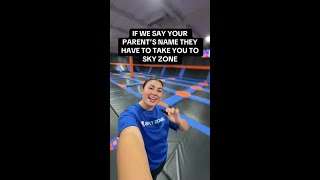 Annndd they also have to get you a #SkyZone Annual Pass for Christmas 🤭🎄