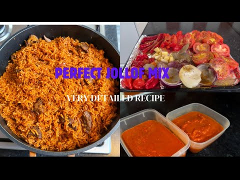 PERFECT JOLLOF MIX || PEPPER MIX