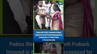 Accel's Prashanth Prakash Wins Padma Shri