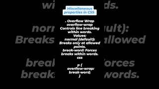 "Master Text Wrapping with CSS Overflow-Wrap! 📝 Perfect Line Breaks for Any Content!"