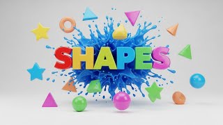 "Shapes for Kids 🌟 | Learn About Circles, Squares, Triangles & More! Educational Video"
