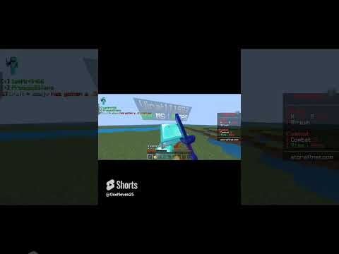 PVP MONTAGE BY OneNeven |#shorts | #minecraft #minecraftpocketedition #minecraftpvp
