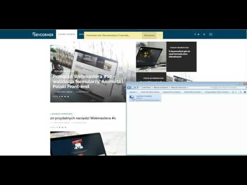 Jak wykryć, że użytkownik stracił połączenie ze stroną? - Demonstracja Offline.js