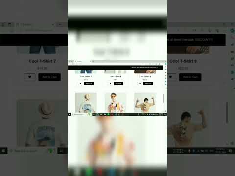 How To Make  A Online T-Shirt Store Website With HTML & CSS | #OnlineTShirtStore #TShirtShopOnline