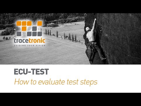 tracetronic ecu.test | How to evaluate test steps