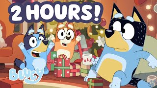 2 HOURS of Bluey Christmas Moments, and Much More! 🤩 🎅 ✨ | Bluey