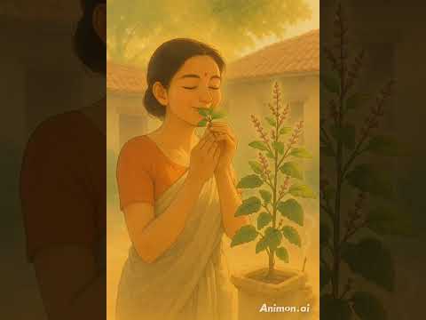 1 Tulsi leaf = 100 benefits! 🌿 Don’t skip this miracle every morning #TulsiBenefits #HealthIn60Sec