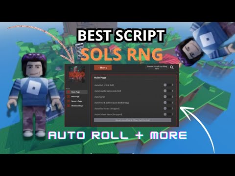 Sols Rng Script FAST Roll Auto roll INF BOOST ITEMS