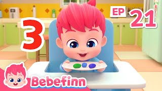 One, Two, Three! | EP21 | Bebefinn Number Song for Kids | Bebefinn - Nursery Rhymes & Kids Songs