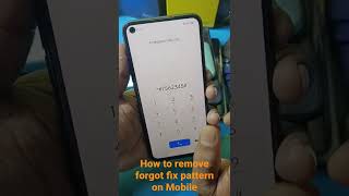 #shorts Unlock Any Xiaomi/Redmi/Mi/POCO Pattern Lock Without Data Loss | realme ka lock tode