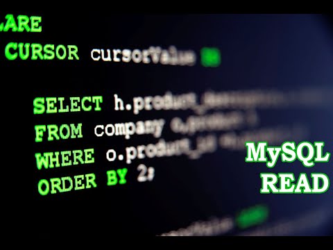 MySQL  Read (BISAYA)