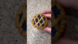 Happy Pi Day - Blueberry Pie Cupcake #cupcake #piday #shorts