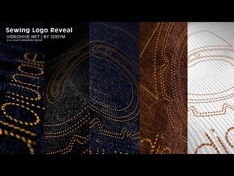 Sewing Logo Reveal After Effects - After Effects Template