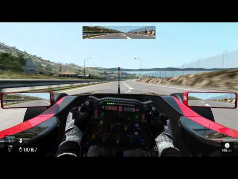 Project Cars California Incar F1 Highway