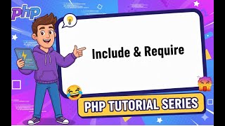 PHP include vs require – How to Include Files in PHP (Lesson 34, 2026)