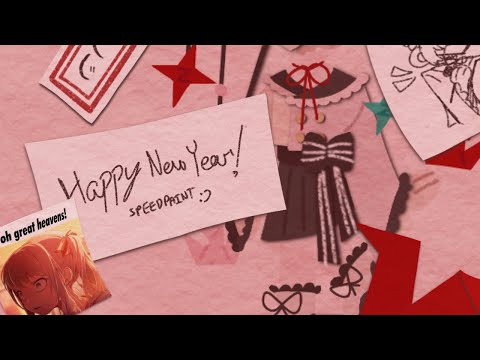 HAPPY NEW YEAR!!!!!! 🎀🎇 mizuki speedpaint ♪