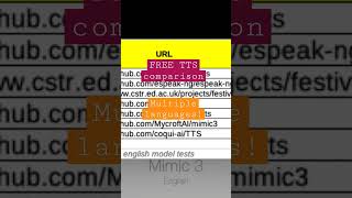 The **SHOCKING** Results of **FREE** TTS Comparison! #tts #ai #privacy