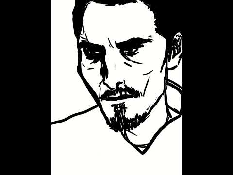 Christian Bale in the Machinist #Machinist #ChristianBale #Art #Fanart #New #viral #movie #fanart