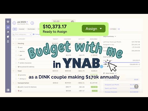 Budget $10,373 with Me! | Aug 2025 | $170k gross income