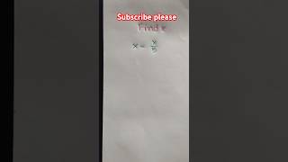 Can you solve? #shorts #short #shortmaths #matholympaid