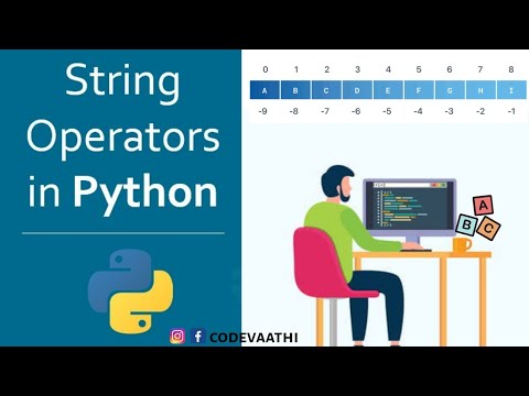PYTHON STRINGS | Python Tutorial in Tamil #22