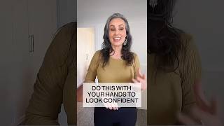 Do this with your hands for confidence #bodylanguage #confidenceboost #confidence #psychology