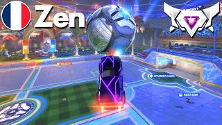 ZEN has UNFAIR CONTROL in Rocket League! (SSL 2v2)