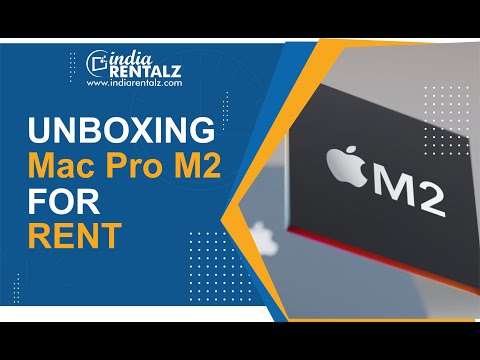 Macbook Pro 2022 M2 8GB 256GBSSD 13.3Inches || Apple Macbook Pro Unboxing||IndiaRentalz