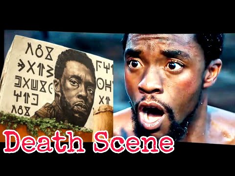 T'Challa Chadwick Boseman *Death Scene* in Black Panther Wakanda Forever | Chadwick Boseman Tribute