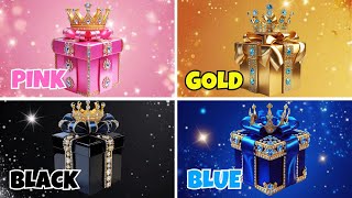 Choose Your Gift 4 🎁😍🤑🖤 | Gift Box 4  - Choose One Gift | 4 giftbox 👑 #chooseyourgiftbox