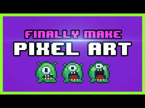 Make Your OWN Pixel Art for Your Games! - New Course Available Now!