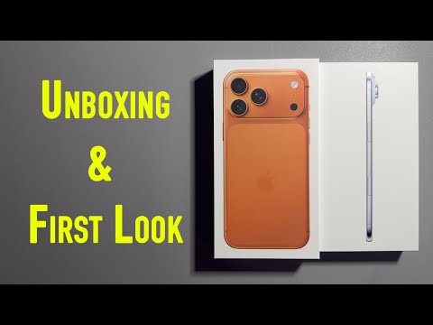 iPhone 17 Pro Max + iPhone Air: Unboxing & First Look