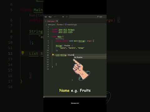 asList() method in Java #shorts #java #coding #developers_mind