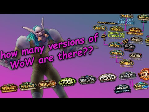 how many versions of wow are there?
