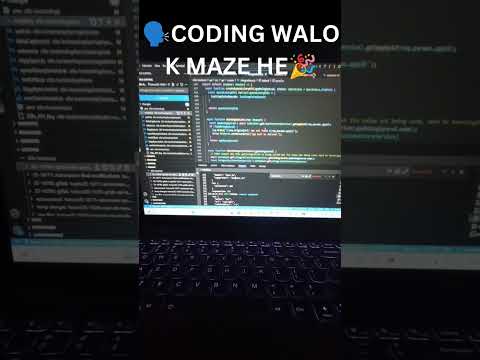 Coding Walo ke maze he 🥺😂#codewithyash #coding #javascript #frontend #backend #fullstack