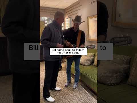 Still can’t believe what Bill Anderson said to me when I finished my set at the Opry #shorts