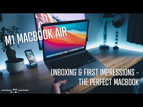 M1 MacBook Air // The Perfect MacBook // Unboxing - Set Up & First Impressions