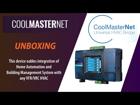 Home and Building Automation - CoolMasterNet Unboxing
