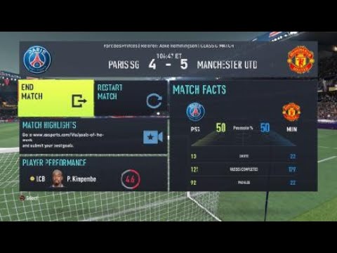 Playing FIFA22 PS4 [#1]