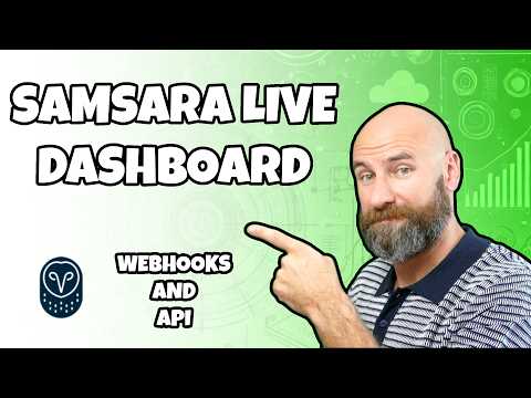 Showcase: Real-Time Samsara Dashboard Built with Python, APIs, and Webhooks
