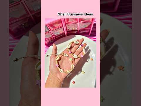 5 Profitable Sea Shell Business Ideas Can Start From Home🐚🌸 #smallbusiness #craftbusiness #seashell