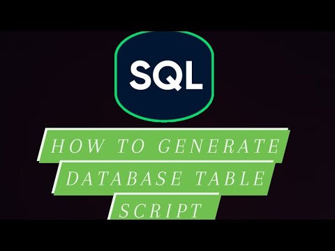 tutorial of database table script  in ssms | #viral #sql