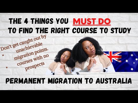 How to find PR PATHWAY COURSES IN AUSTRALIA | Study toward AUSTRALIA PERMANENT RESIDENCY | PART 1